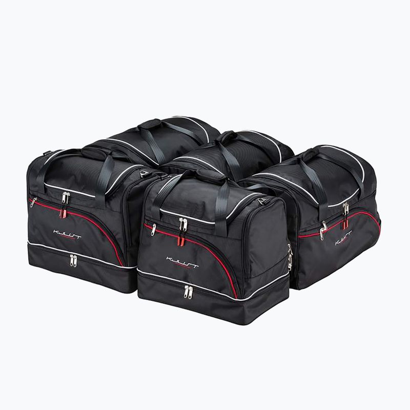 KJUST trunk bag set Audi A4 Avant 2008-2015 5 pcs black
