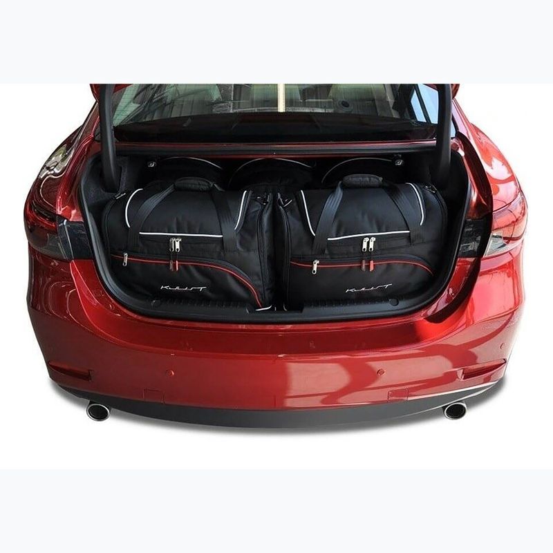 KJUST Mazda 6 Limousine 2012+ 5 luggage compartment bag set black. 11