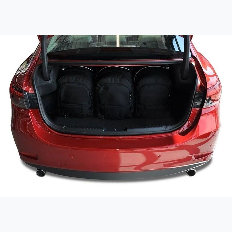 KJUST Mazda 6 Limousine 2012+ 5 luggage compartment bag set black. 13