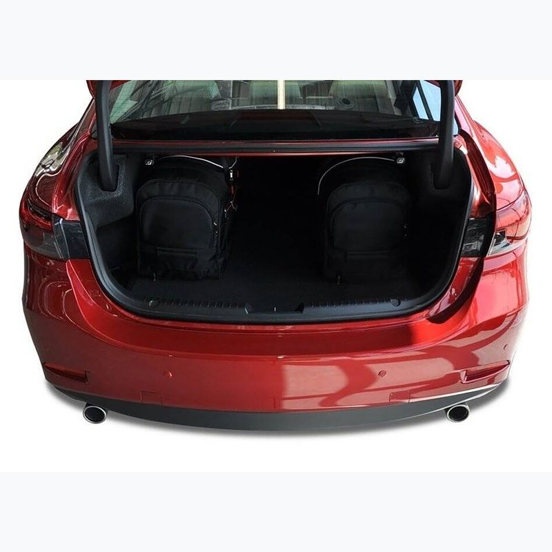 KJUST Mazda 6 Limousine 2012+ 5 luggage compartment bag set black. 14