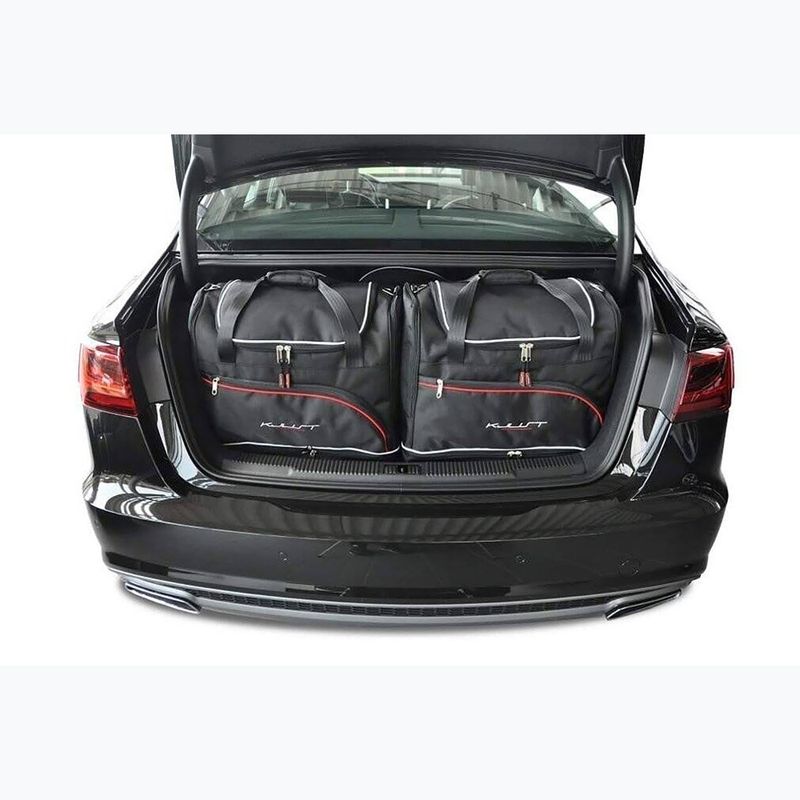 KJUST trunk bag set Audi A6 Limousine 2011-2017 5 pcs black 16