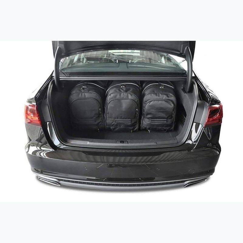 KJUST trunk bag set Audi A6 Limousine 2011-2017 5 pcs black 17