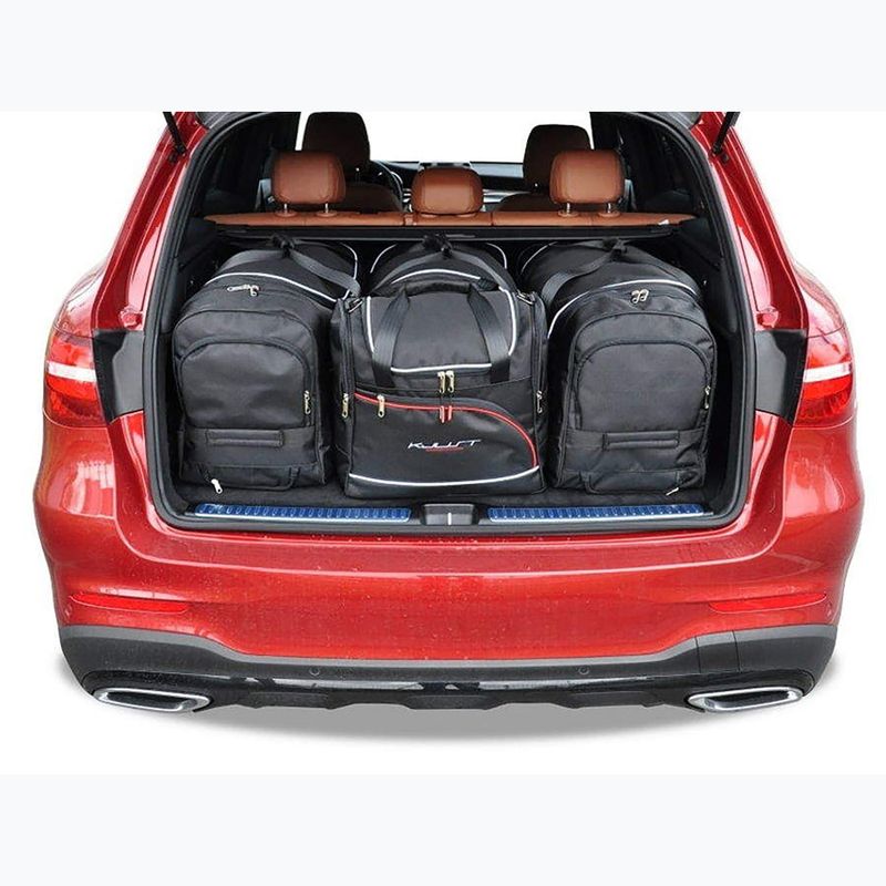 KJUST Mercedes-Benz GLC luggage compartment bag set 2015-2022 4 pcs. black 12