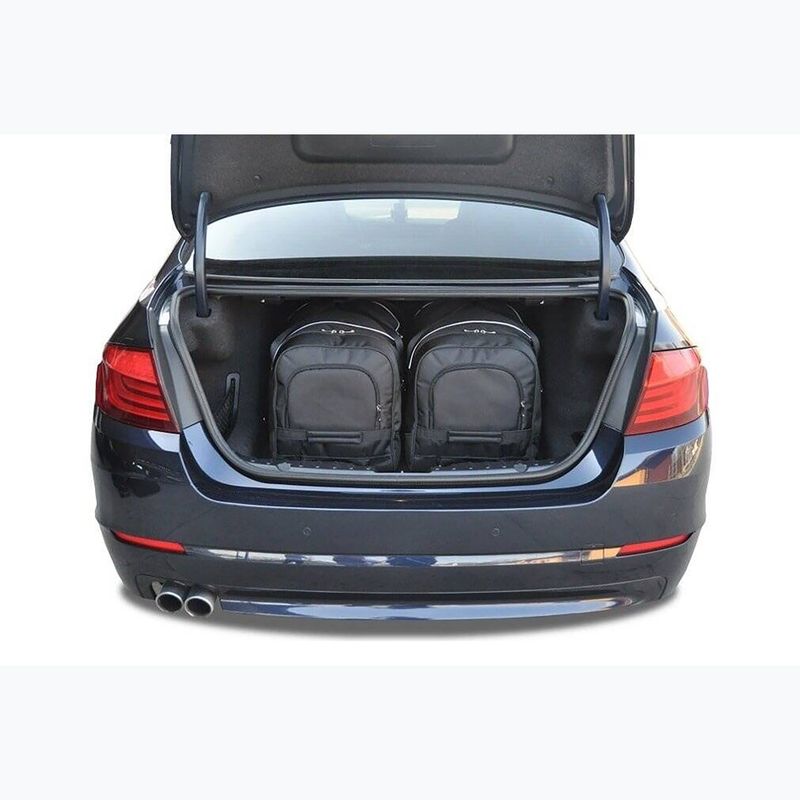 KJUST BMW 5 Limousine boot bag set 2010-2016 4 pcs black 15