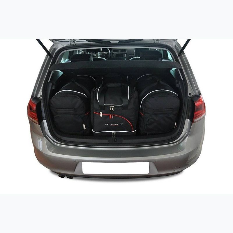 Trunk bag set KJUST Volkswagen Golf Hatchback 2012-2020 4 pcs. black 11