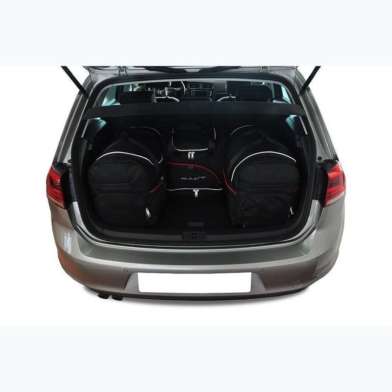 Trunk bag set KJUST Volkswagen Golf Hatchback 2012-2020 4 pcs. black 12