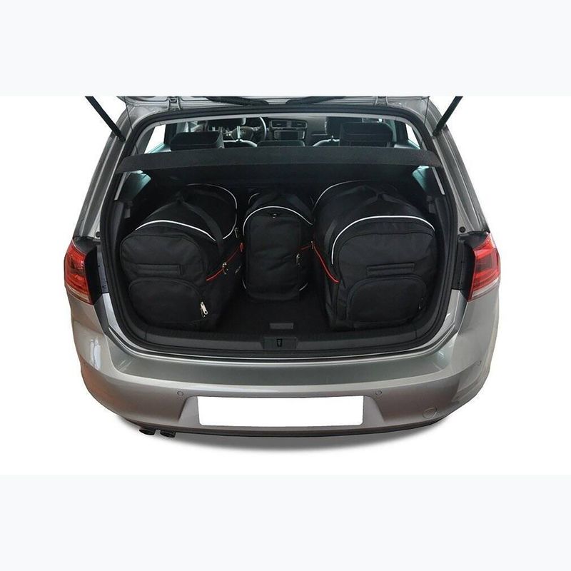 Trunk bag set KJUST Volkswagen Golf Sportsvan 2013-2020 4 pcs. black 17
