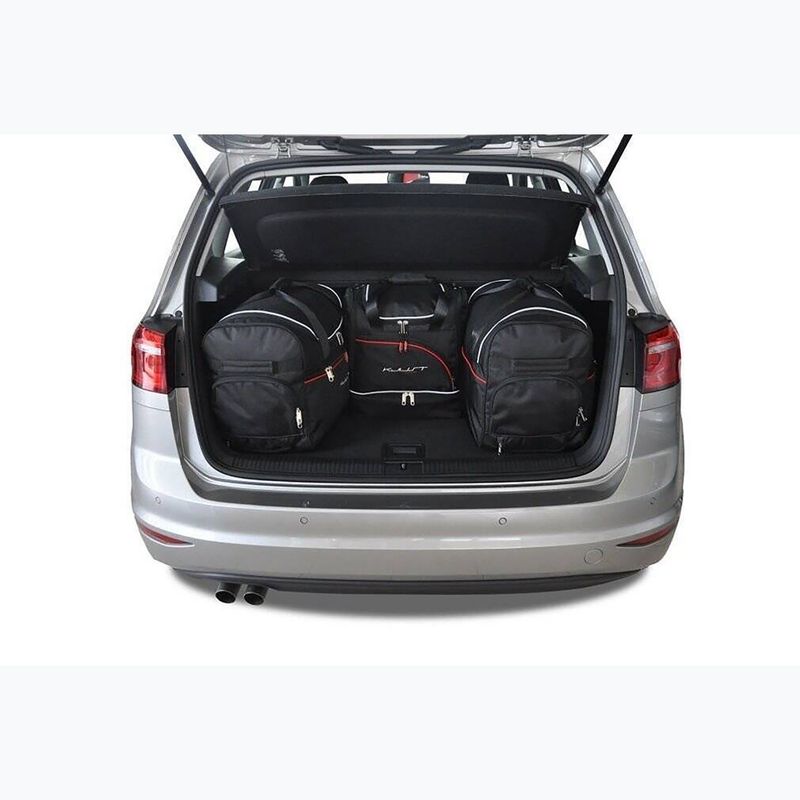 Trunk bag set KJUST Volkswagen Golf Sportsvan 2013-2020 4 pcs. black 16