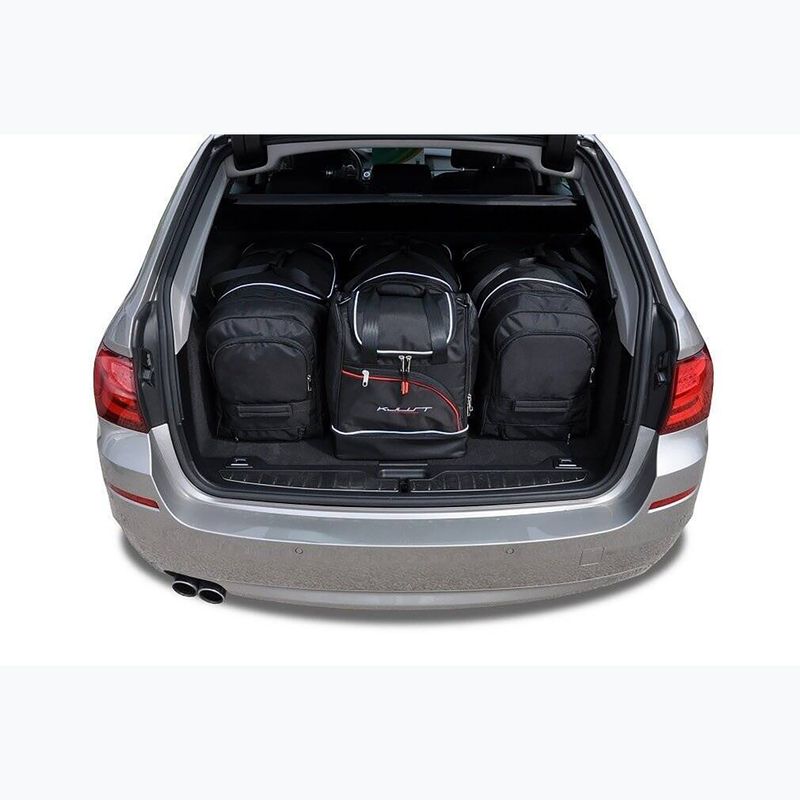 KJUST BMW 5 Touring luggage compartment bag set 2010-2017 4 pcs black 17