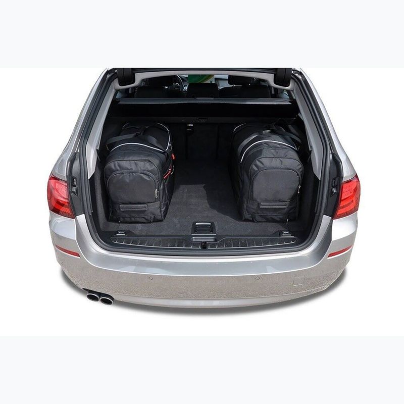KJUST BMW 5 Touring luggage compartment bag set 2010-2017 4 pcs black 19