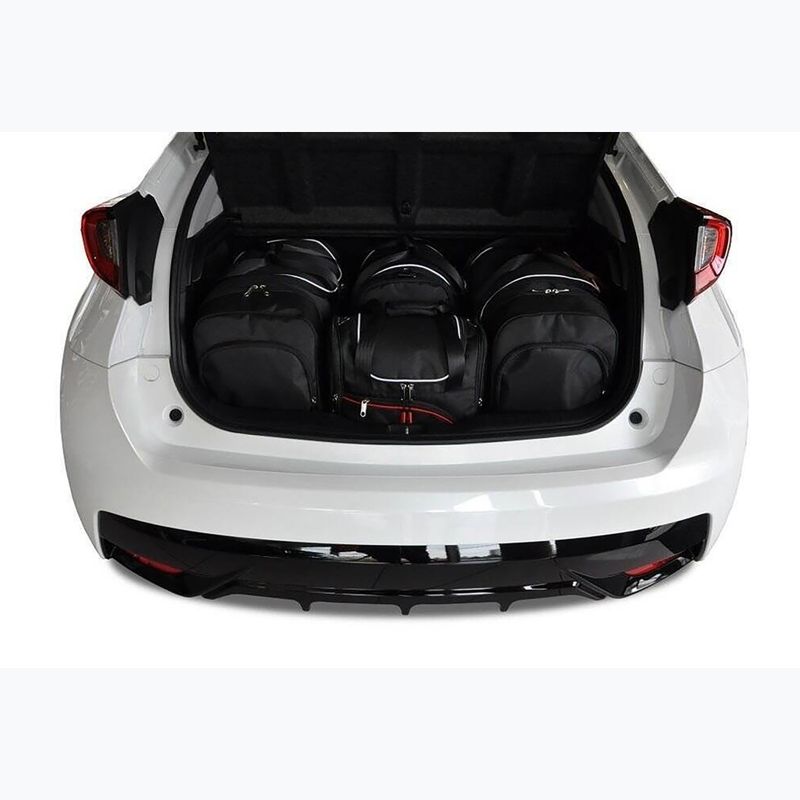 Trunk bag set KJUST Honda Civic Hatchback 2012-2017 4 pcs black 14