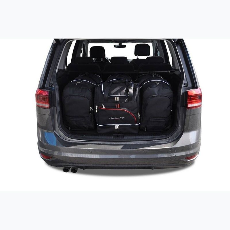 Trunk bag set KJUST Volkswagen Touran 2015+ 4 pcs. black 17