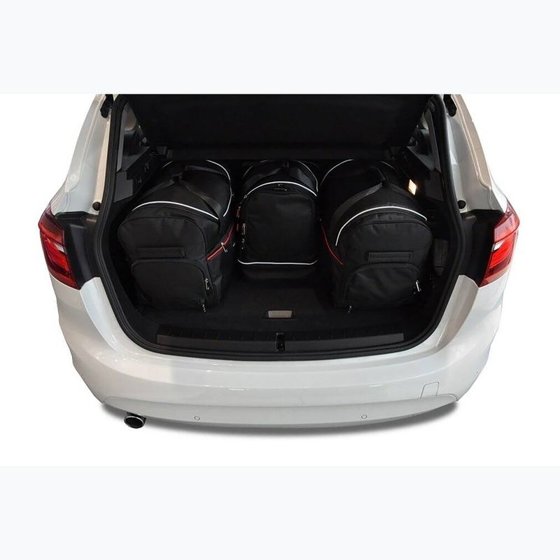 KJUST BMW 2 Active Tourer 2014-2021 boot bag set 4 pcs black 17