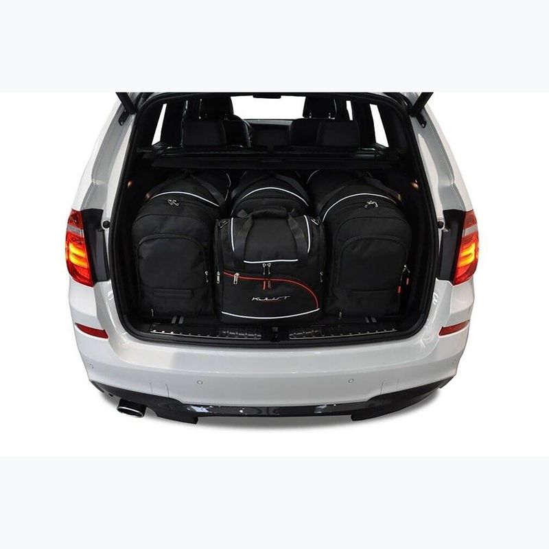 KJUST BMW X3 boot bag set 2010-2017 4 pcs black 14