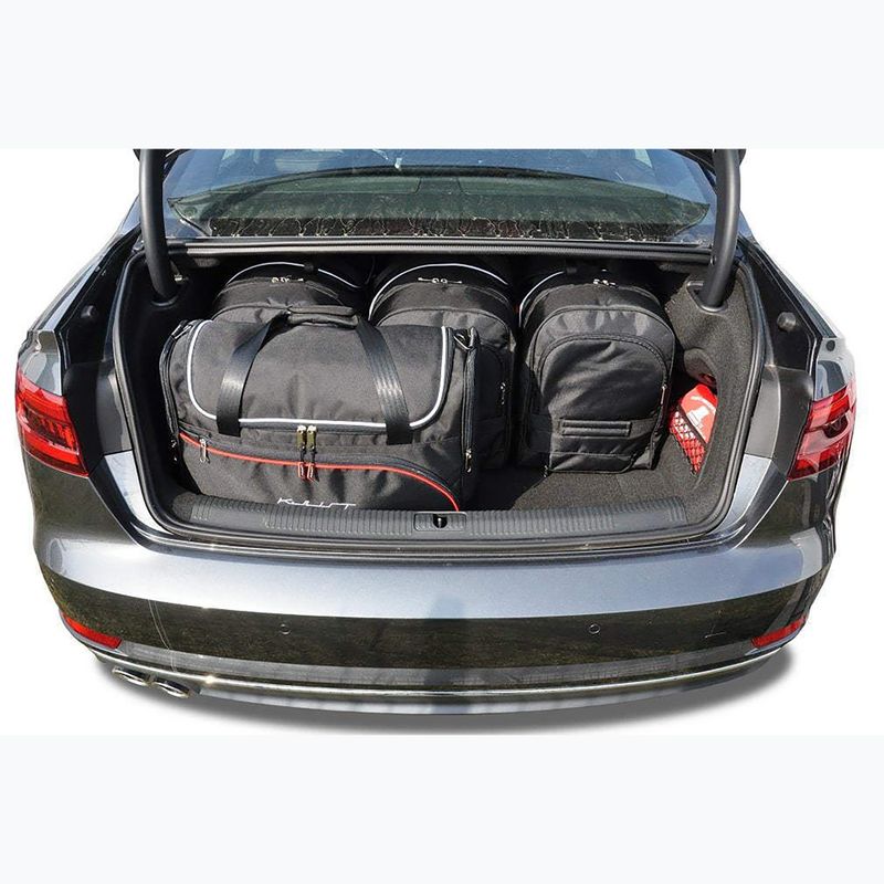 KJUST trunk bag set Audi A4 Limousine 2015+ 5 pcs black 18