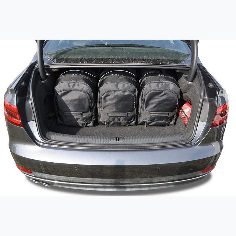 KJUST trunk bag set Audi A4 Limousine 2015+ 5 pcs black 19