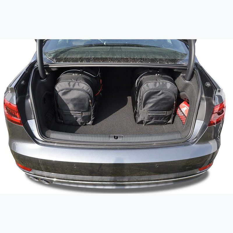 KJUST trunk bag set Audi A4 Limousine 2015+ 5 pcs black 20
