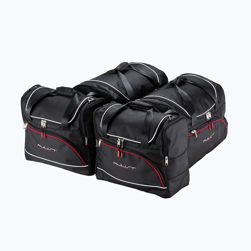 KJUST Mercedes-Benz C Coupe 2014-2021 luggage compartment bag set 4 pcs. black
