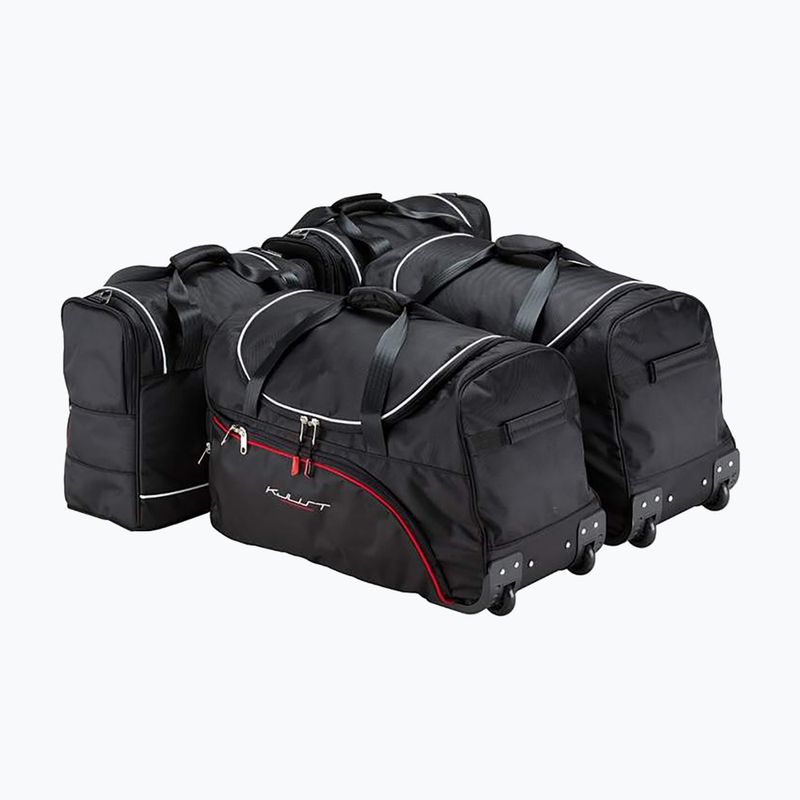 KJUST Mercedes-Benz C Coupe 2014-2021 luggage compartment bag set 4 pcs. black 2