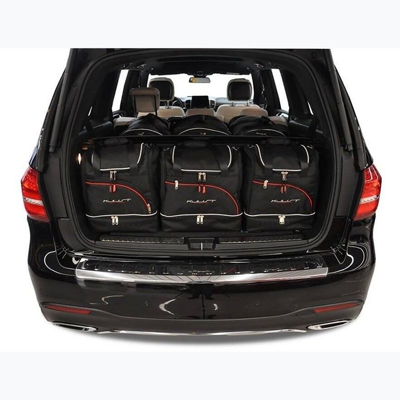 KJUST Mercedes-Benz Gls 2015-2018 luggage compartment bag set 6 pcs black. 11