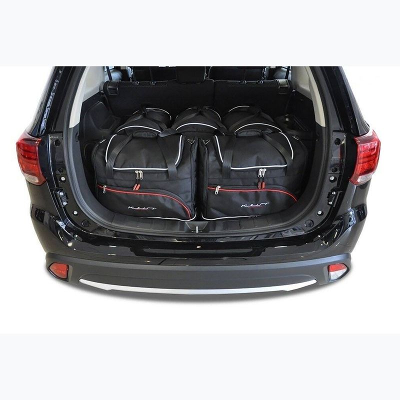 KJUST Mitsubishi Outlander 2012-2020 boot bag set 5 pcs black. 12