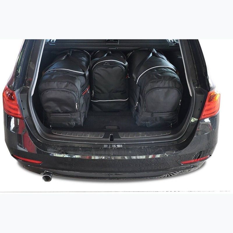 KJUST BMW 3 Touring luggage compartment bag set 2012-2019 4 pcs black 17
