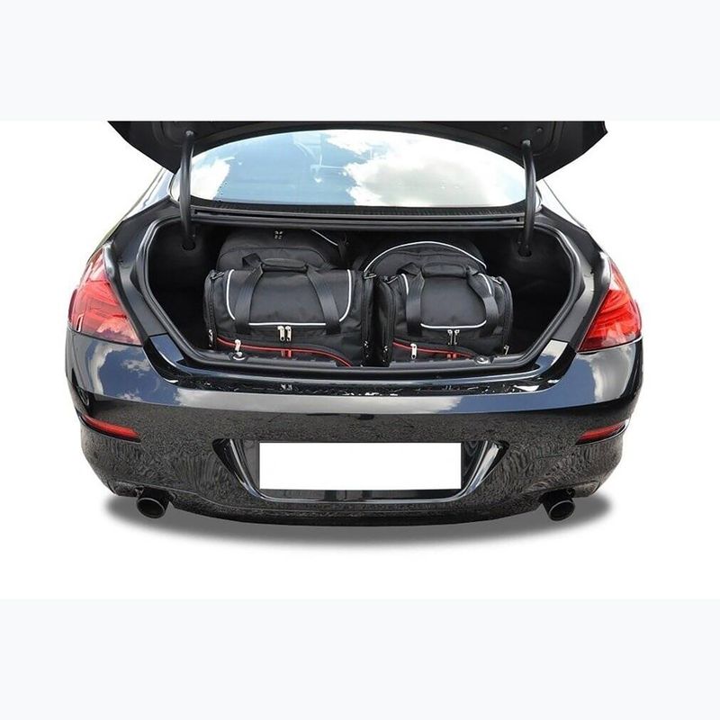 KJUST BMW 6 Coupe 2011-2018 boot bag set 4 pcs black 18