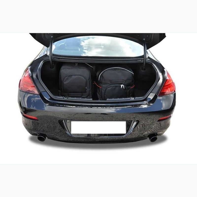 KJUST BMW 6 Coupe 2011-2018 boot bag set 4 pcs black 20