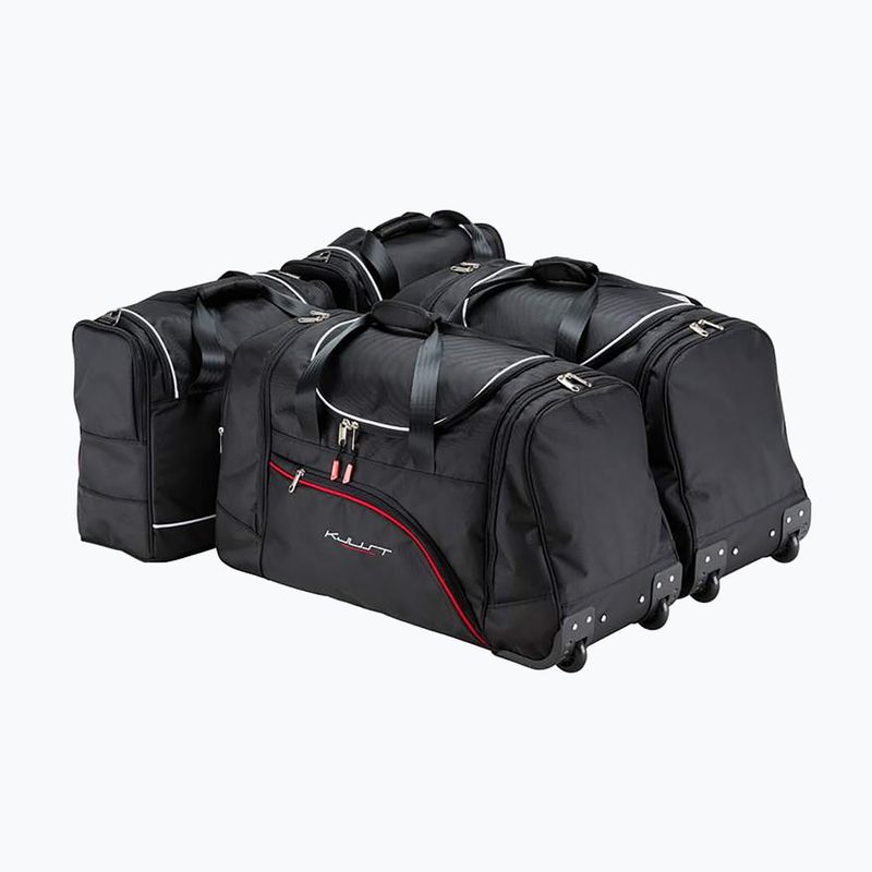 KJUST BMW 6 Gran Coupe 2012-2018 boot bag set 4 pcs black 2