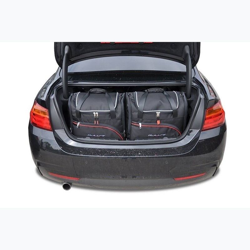 KJUST BMW 4 Coupe boot bag set 2013-2020 4 pcs black 15