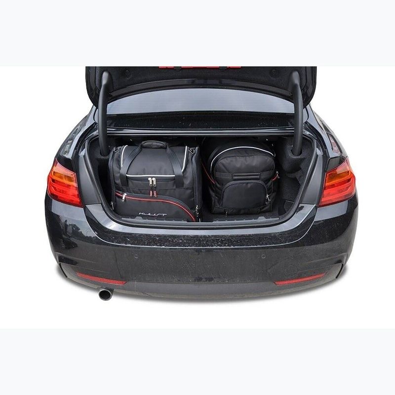 KJUST BMW 4 Coupe boot bag set 2013-2020 4 pcs black 16