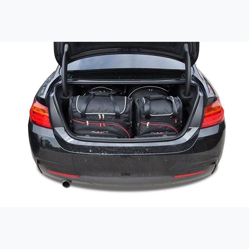 KJUST BMW 4 Coupe boot bag set 2013-2020 4 pcs black 18