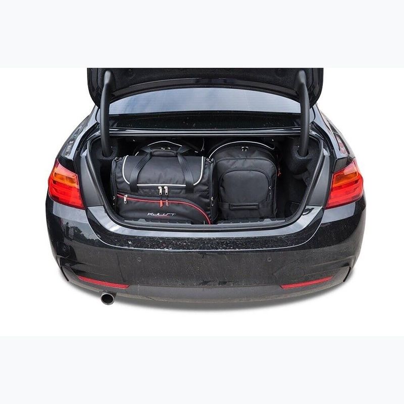 KJUST BMW 4 Coupe boot bag set 2013-2020 4 pcs black 19