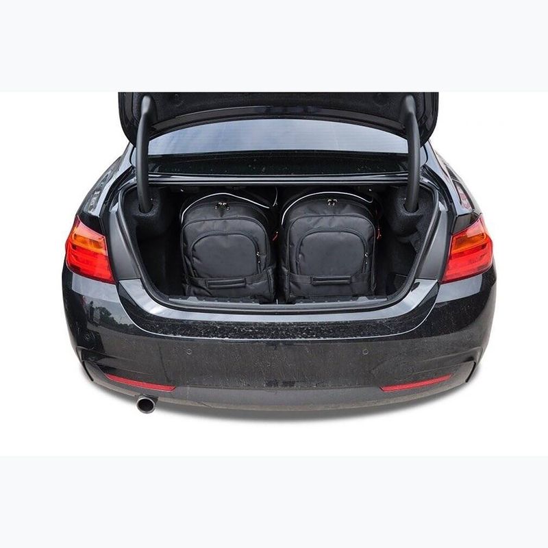KJUST BMW 4 Coupe boot bag set 2013-2020 4 pcs black 20