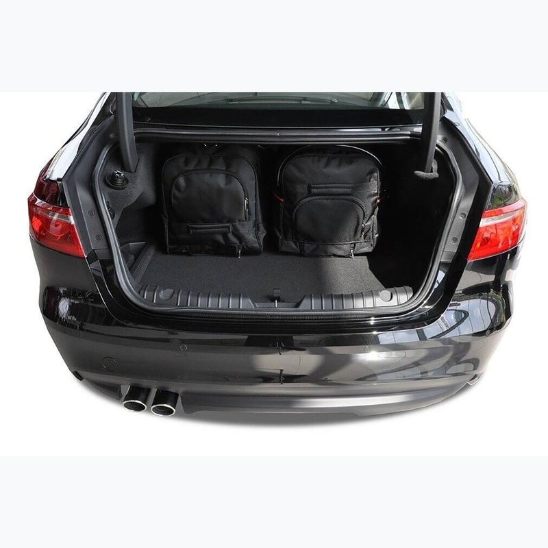 Trunk bag set KJUST Jaguar Xf Limousine 2015-2020 4 pcs black 15