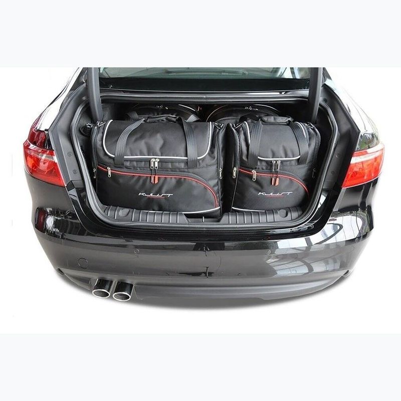 Trunk bag set KJUST Jaguar Xf Limousine 2015-2020 4 pcs black 16