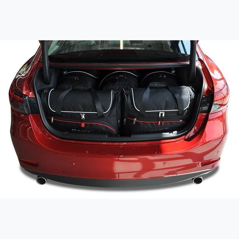 KJUST Mazda 6 Limousine 2012+ 5 luggage compartment bag set black. 10