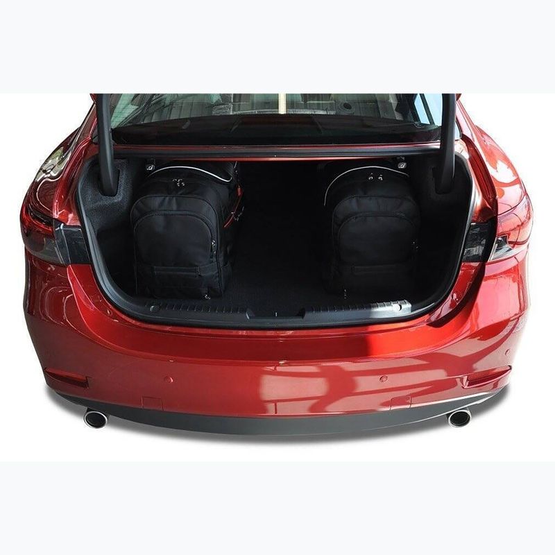 KJUST Mazda 6 Limousine 2012+ 5 luggage compartment bag set black. 11