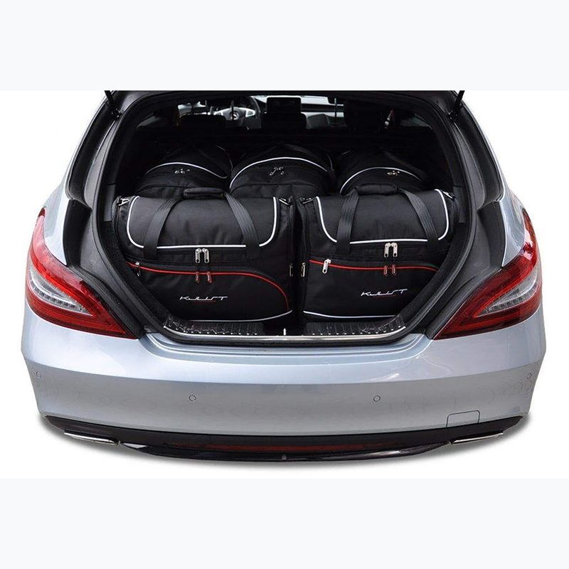 KJUST Mercedes-Benz Cls Shooting Brake luggage compartment bag set 2012-2017 5 pcs black. 12