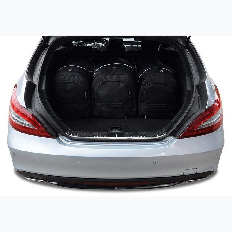 KJUST Mercedes-Benz Cls Shooting Brake luggage compartment bag set 2012-2017 5 pcs black. 13