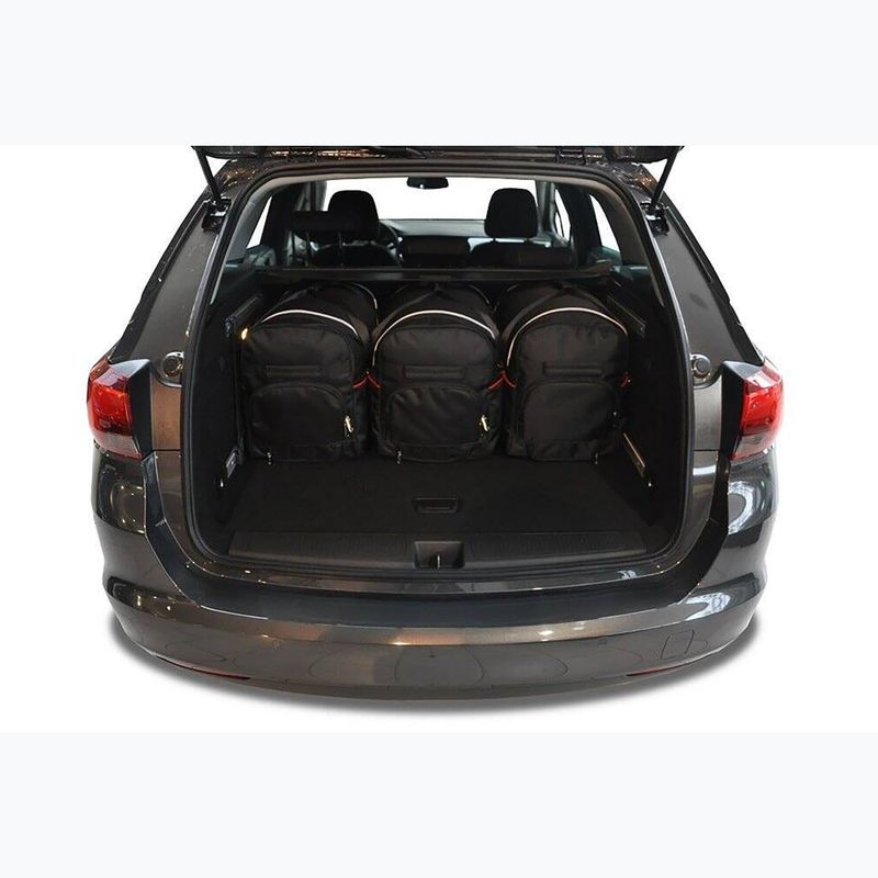 Trunk bag set KJUST Opel Astra Tourer 2016-2021 5 pcs. black 12