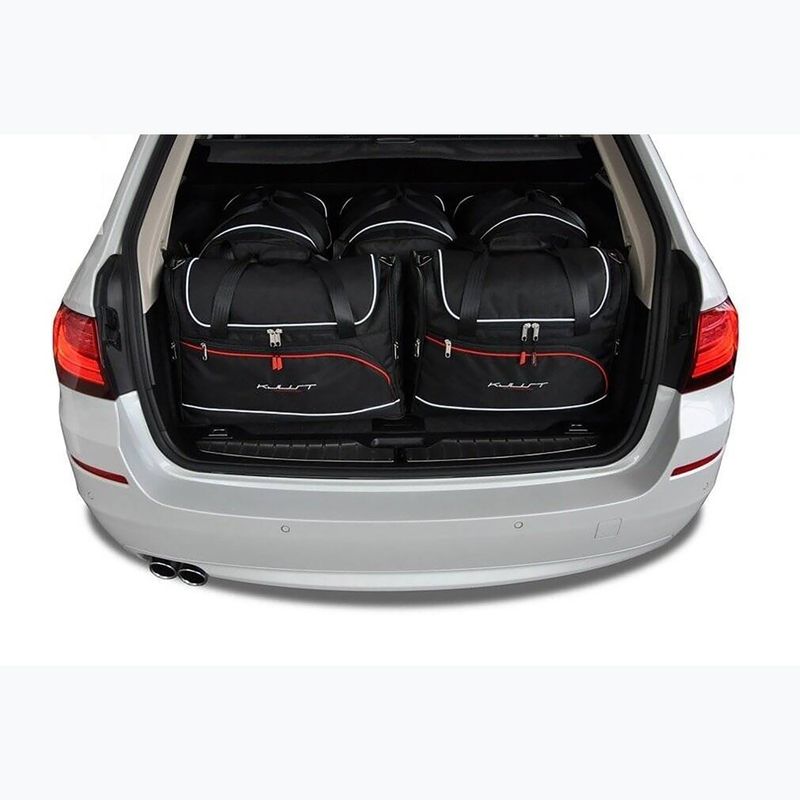 KJUST BMW 5 Touring luggage compartment bag set 2010-2017 5 pcs black 16