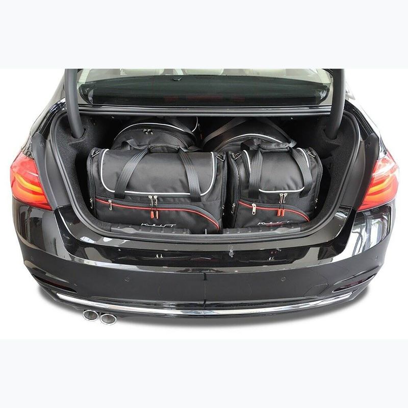 KJUST BMW 3 Limousine boot bag set 2012-2018 4 pcs black 18