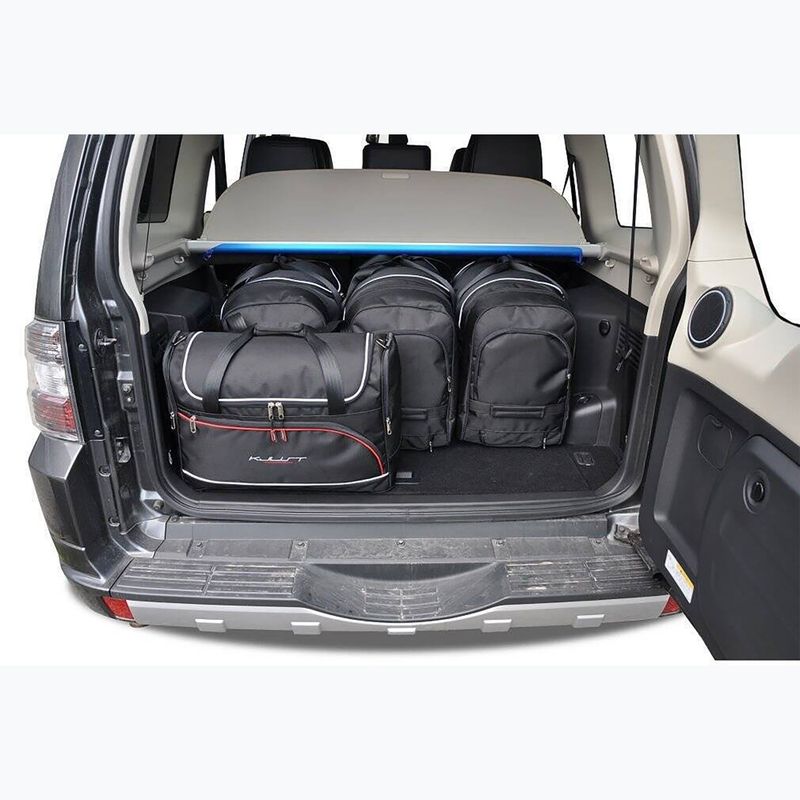 KJUST Mitsubishi Pajero boot bag set 2006-2017 5 pcs black. 12