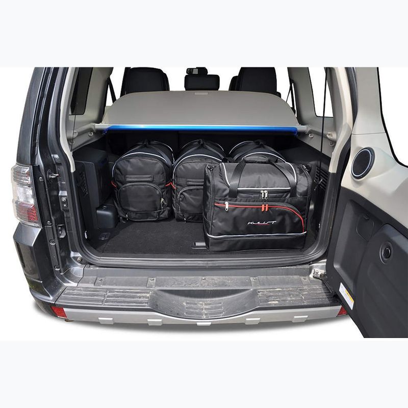 KJUST Mitsubishi Pajero boot bag set 2006-2017 5 pcs black. 12