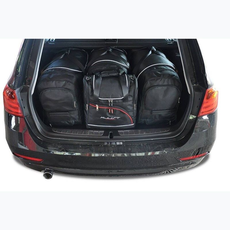 KJUST BMW 3 Touring luggage compartment bag set 2012-2018 4 pcs black 14