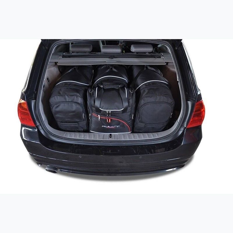 KJUST BMW 3 Touring boot bag set 2005-2013 4 pcs black 17