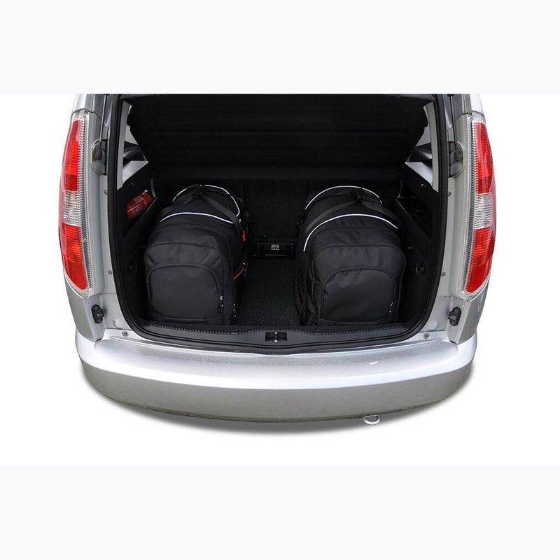Trunk bag set KJUST Skoda Roomster 2006-2015 4 pcs. black 14