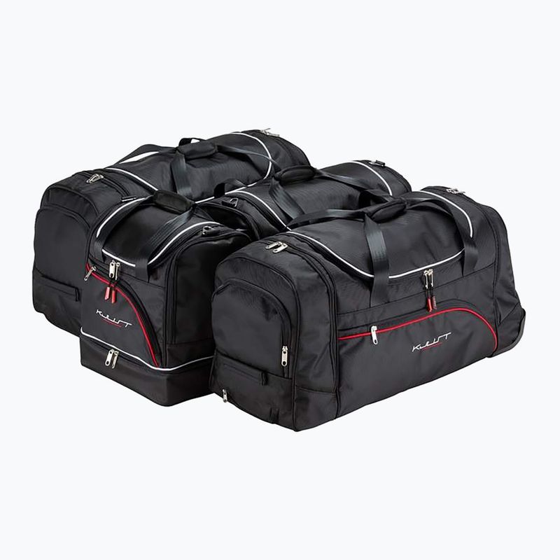 Trunk bag set KJUST Skoda Roomster 2006-2015 4 pcs. black