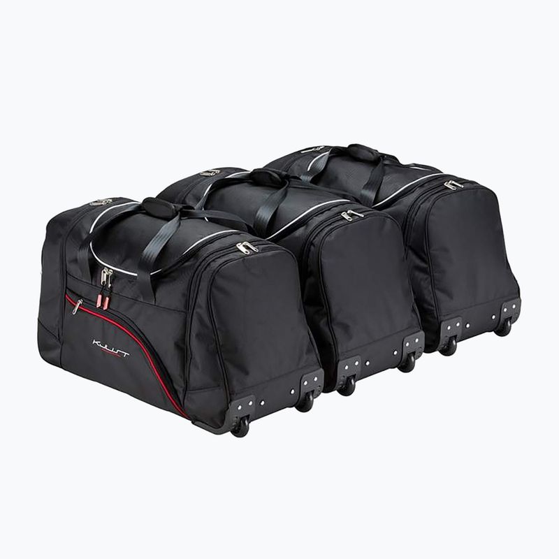 Trunk bag set KJUST Skoda Roomster 2006-2015 3 pcs. black 2